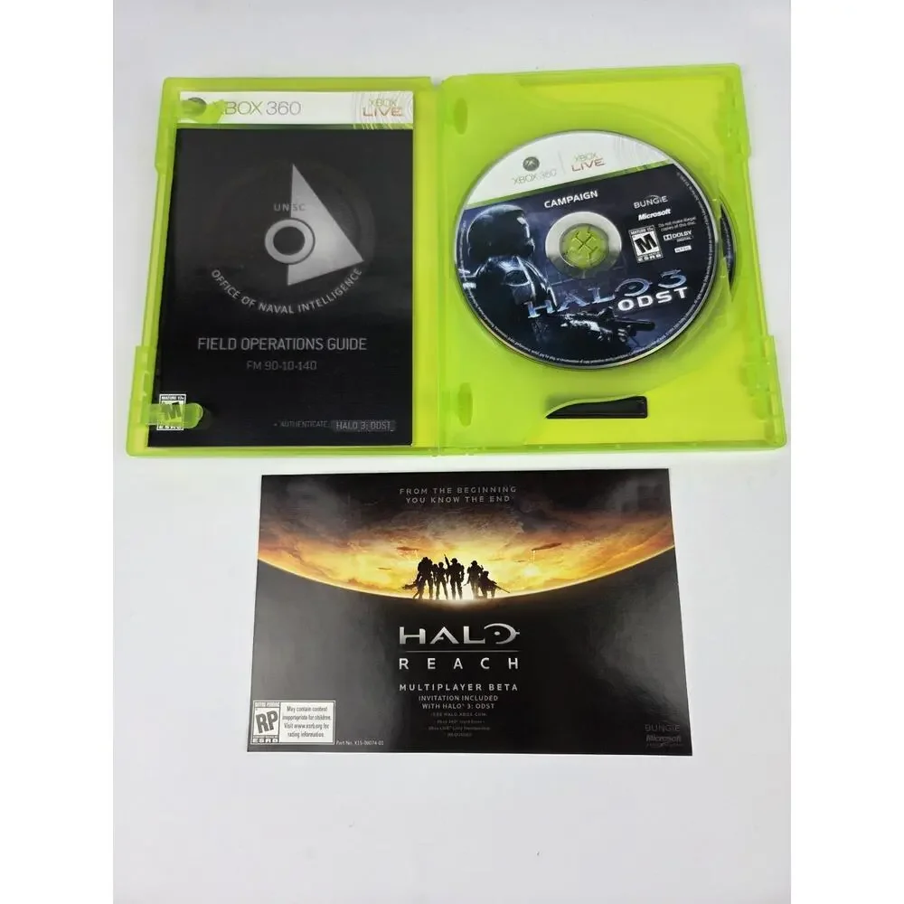 Halo 3: ODST (Microsoft Xbox 360, 2009)